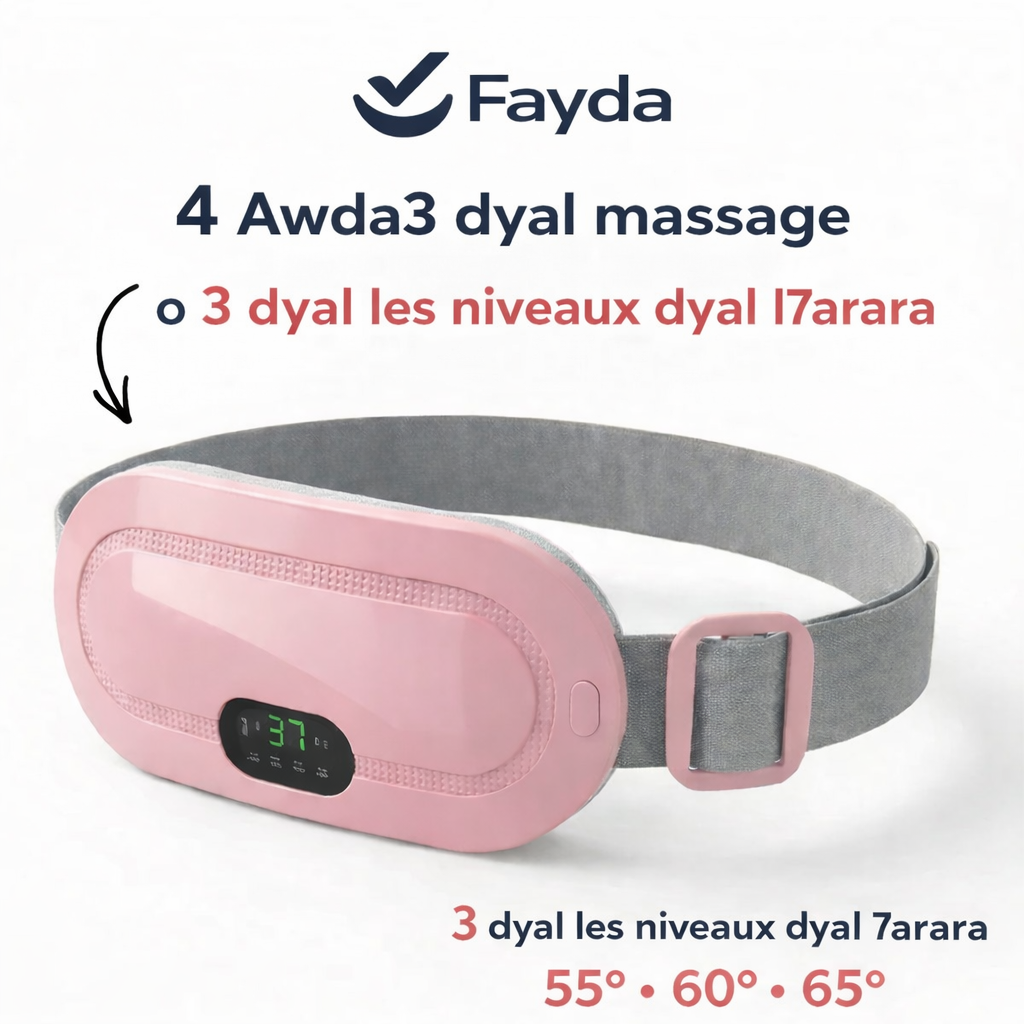 Ceinture chauffante pour soulager les douleurs menstruelles
